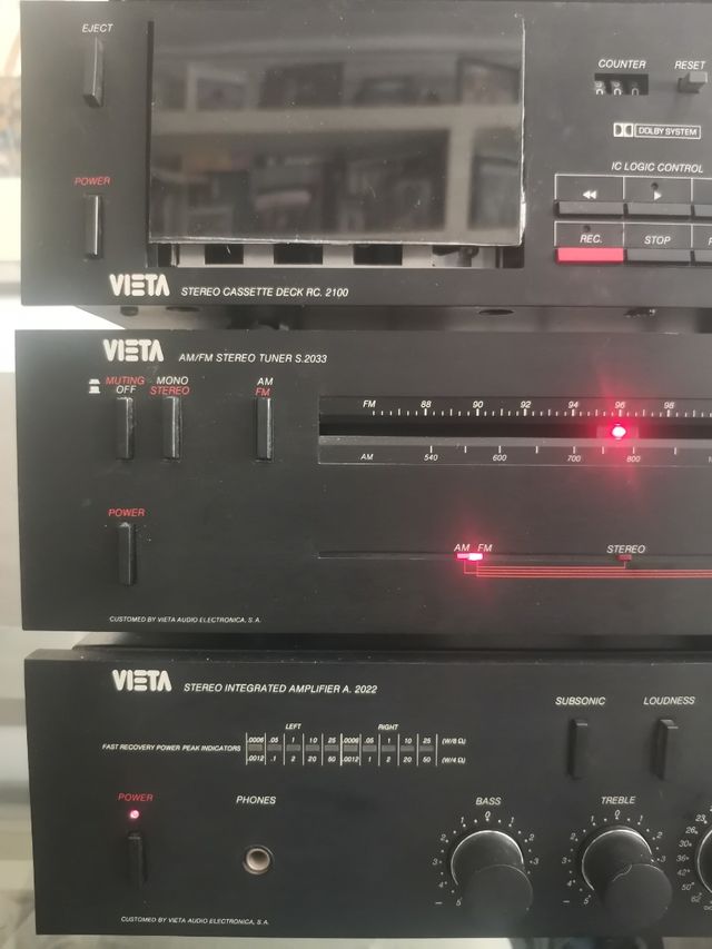 Equipo música VIETA-DUAL vintage