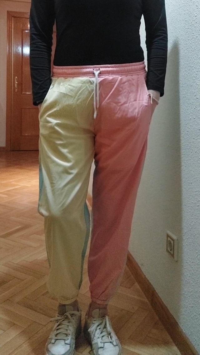 Pantalón chándal multicolor