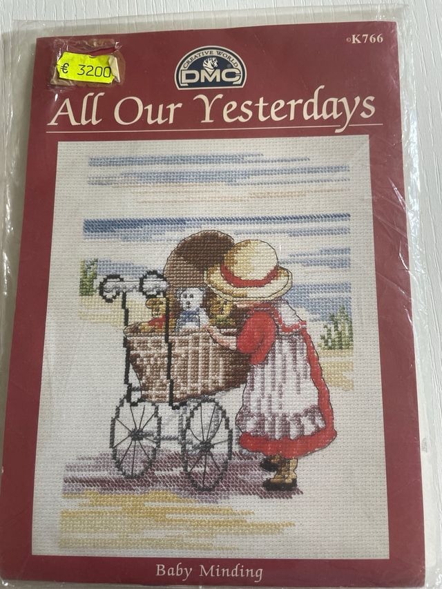 Kit ricamo DMC serie limitata Sandcastles