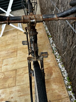 Bicicleta antigua clásica