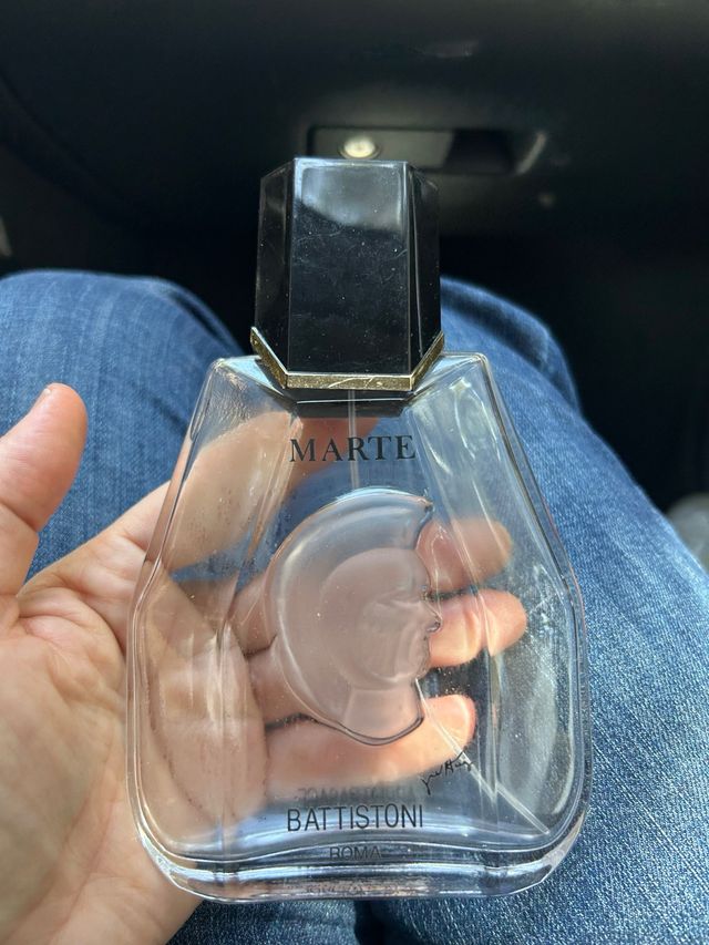 Bottiglia VUOTA di dopo barba Marte Battistoni spray