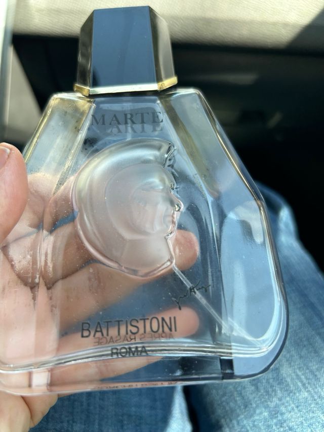 Bottiglia VUOTA di dopo barba Marte Battistoni spray