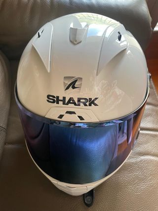 CASCO SHARK RACE-R PRO BLANCO XS