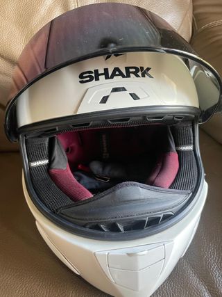 CASCO SHARK RACE-R PRO BLANCO XS