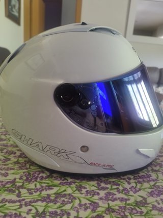 CASCO SHARK RACE-R PRO BLANCO XS