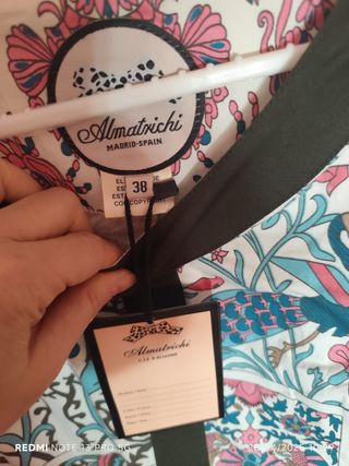 Vestido Almatrich multicolor talla 38