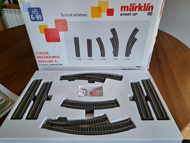 Märklin 24903 - Extensión C-Gleis H0