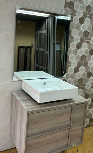 Mueble baño suspendido 70x46cm