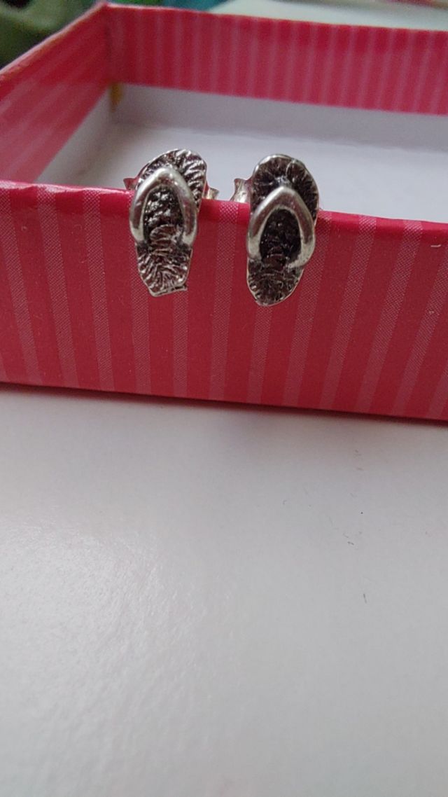 Pendientes mini plata de ley
