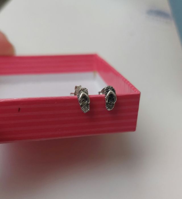 Pendientes mini plata de ley