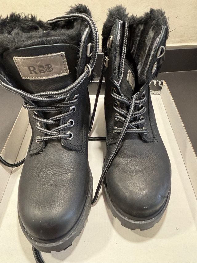 Botas Invierno RS3 - Piel Negra