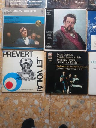 Lotto 15 Long Play LP Vinile da collezione varie t