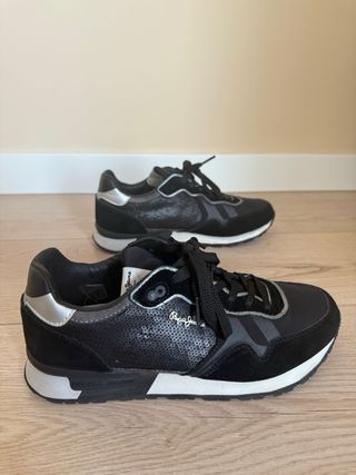 Pepe Jeans Brit Sequins W Women's Sneaker