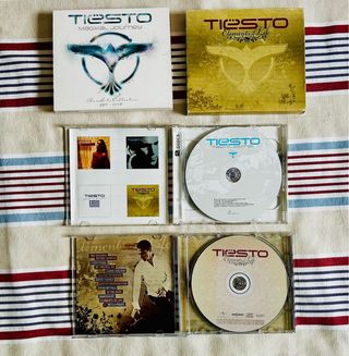 CD Tiësto PACK 2 Álbumes Completos Originales