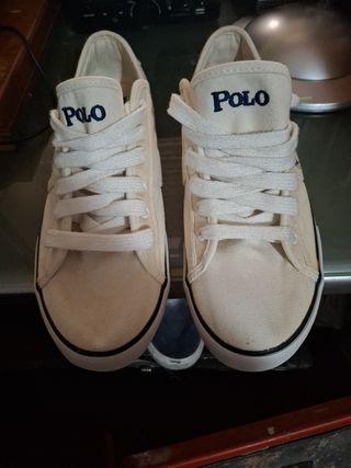 Zapatillas Polo Ralph Lauren blancas