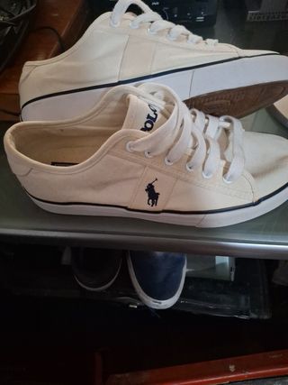 Zapatillas Polo Ralph Lauren blancas