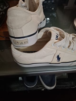 Zapatillas Polo Ralph Lauren blancas