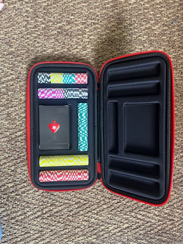 Maletín Poker Stars oficial minifichas.