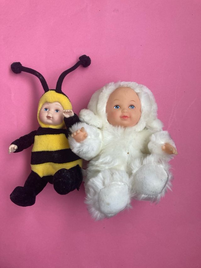 Muñecos Anne Geddes: Oveja y Abeja