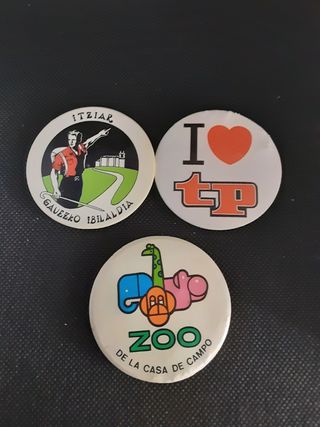 Chapas ochenteras grandes