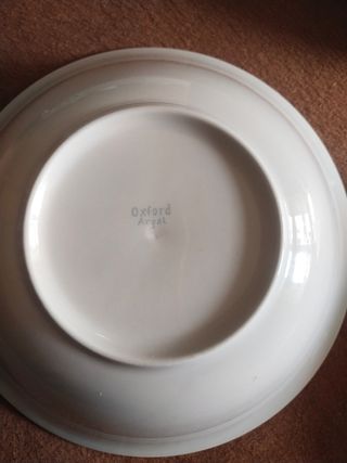 Vajilla vintage Oxford Argal