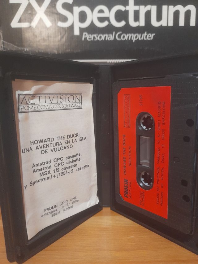 Aliens y Howard el pato ZX SPECTRUM ( FUNCIONAN )