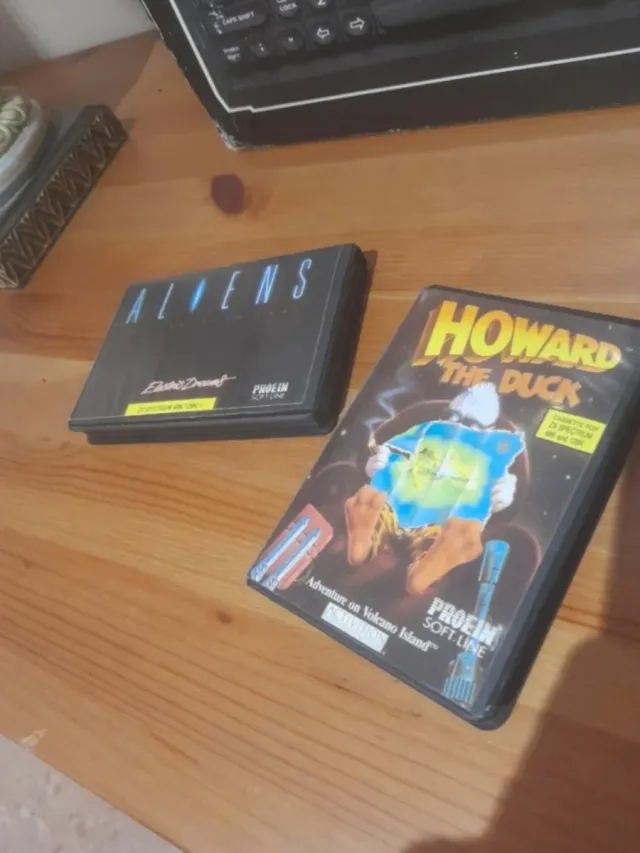 Aliens y Howard el pato ZX SPECTRUM ( FUNCIONAN )
