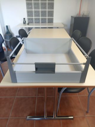 Cajones y caceroleros de cocina extracción total 