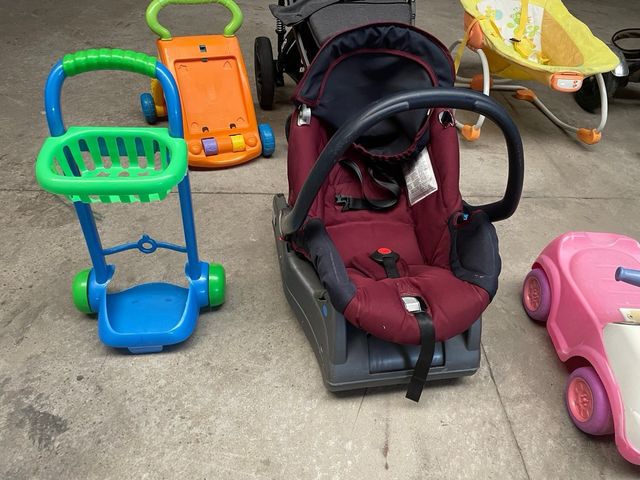 Silla paseo+coche+juguetes bebé
