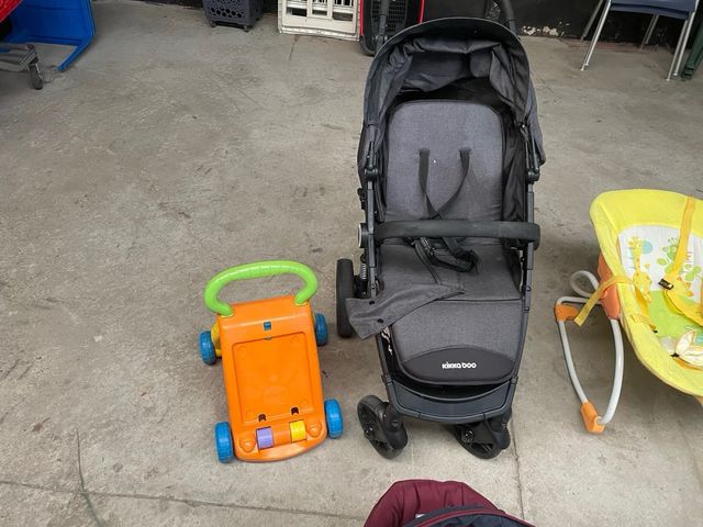 Silla paseo+coche+juguetes bebé
