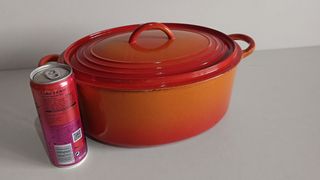 Olla vintage Le Creuset 14cm naranja