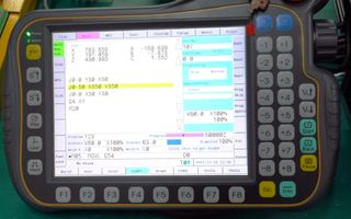 Control robot de 6 ejes CNC