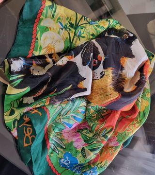 Foulard seta vintage Beyeler