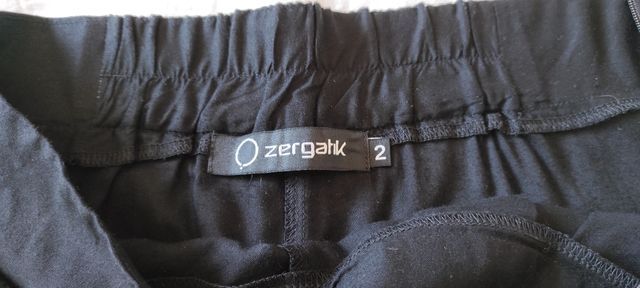 Bermuda negra verano - Pantalón ancho