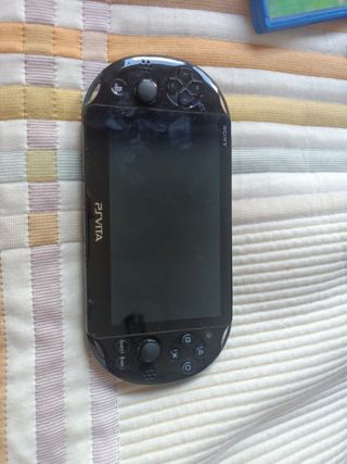PS Vita (PlayStation Vita) negra + juegos