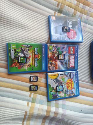 PS Vita (PlayStation Vita) negra + juegos