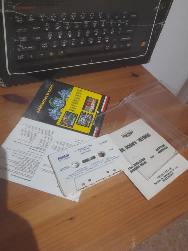 SPIDERMAN (SPECTRUM) Funciona