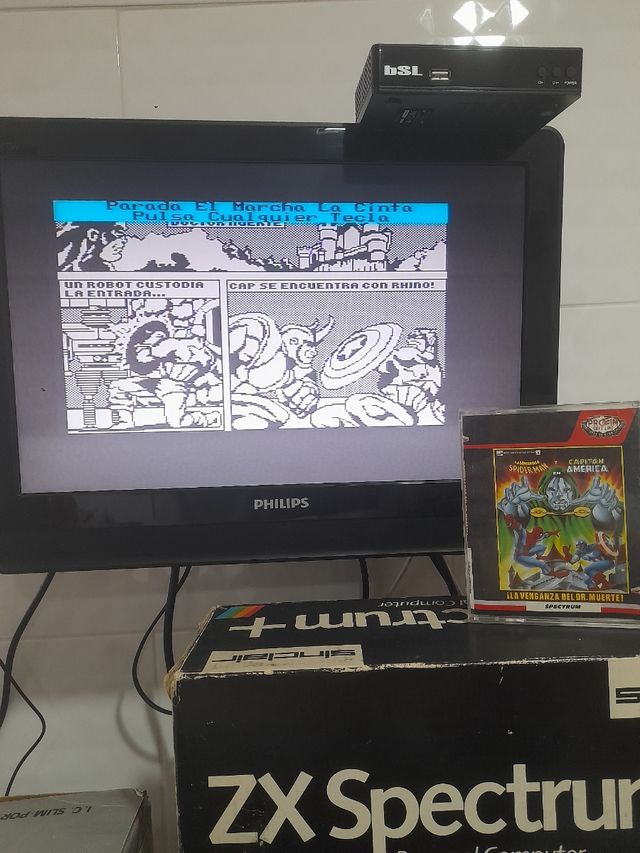 SPIDERMAN (SPECTRUM) Funciona