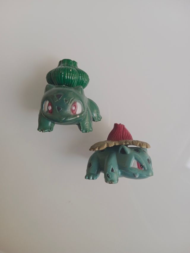 2 Figuras Pokemon (Bulbasur-Ivysaur)