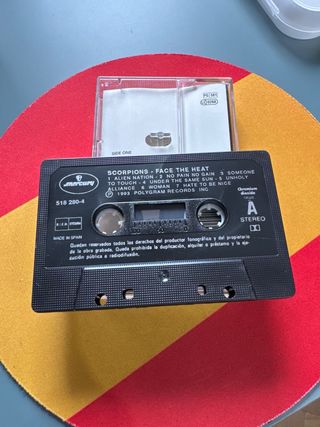 Scorpions Face the Heat cinta Cassete