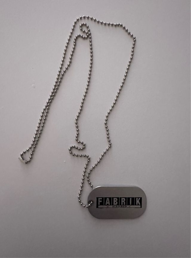 Colgante Chapa Fabrik
