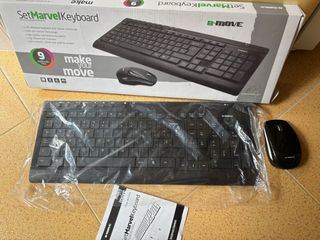 Teclado y raton inalambrico