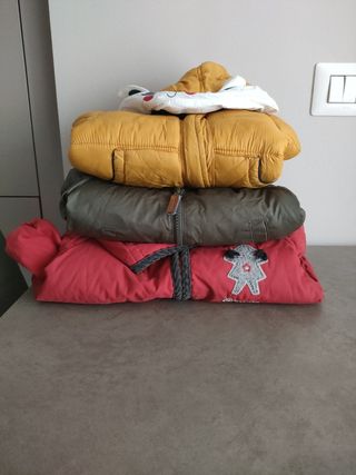3 Giubbini bimbo invernali