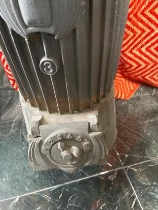 Estufa carbón antigua