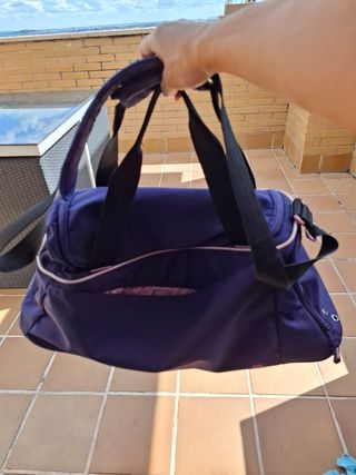 Bolsa deporte morada
