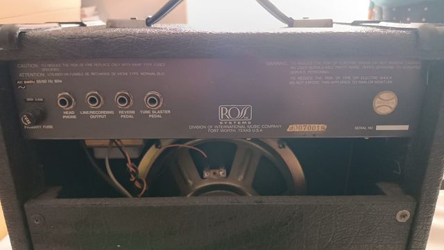 Amplificador guitarra Ross RGR 25