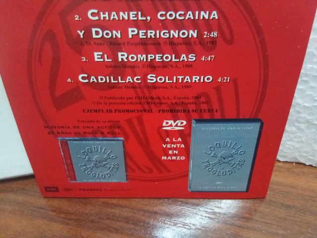 CD Loquillo y Trogloditas - Cadillac Solitario