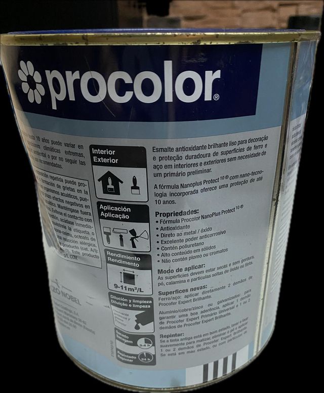 SMALTO GLITTER BLU ANTIRUGGINE PROCOFER 2,5 LT