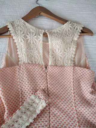 Vestido cóctel/comunión rosa