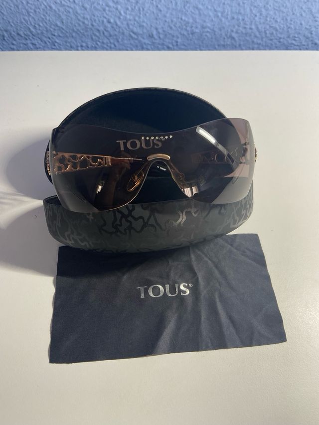 Gafas Tous mujer, doradas y marrones